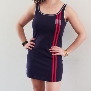 Sporty navy LBH tennis dress